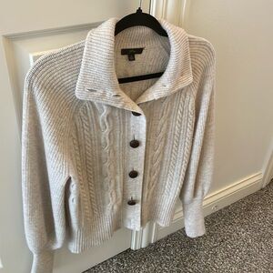 Jcrew Cable Cardigan